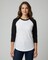 Augusta Sportswear Unisex Three Quarter Raglan Sleeve Baseball Jersey T Shirt